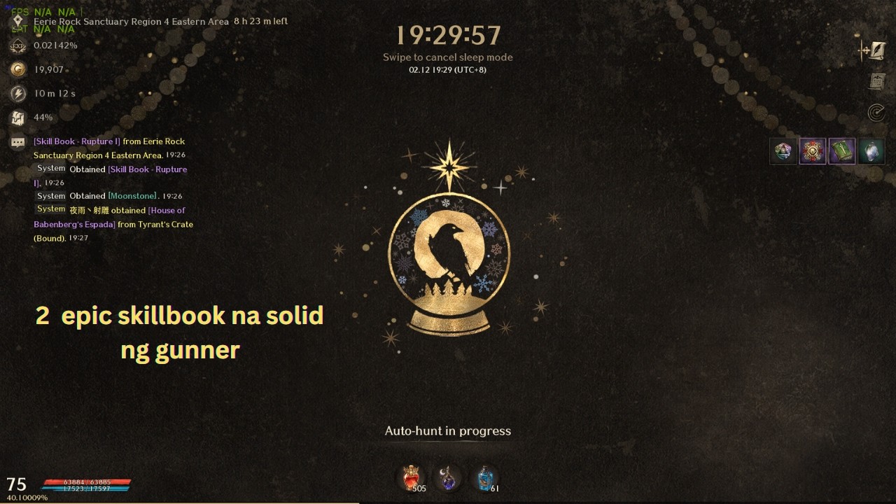 SOLID NAKA 2 SKILLBOOK NA TAYO USING GUNNER