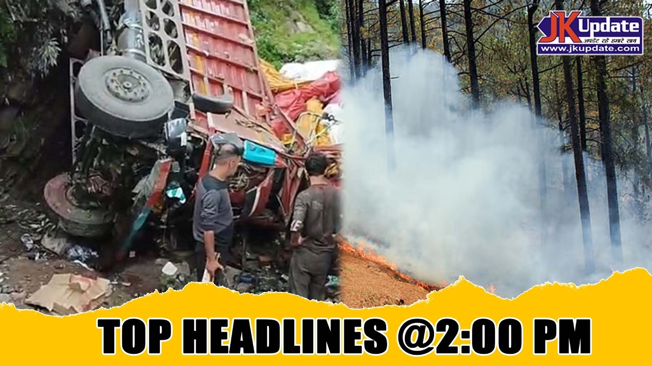 JKupdate Top Headlines @ 2 PM 02 June 2026