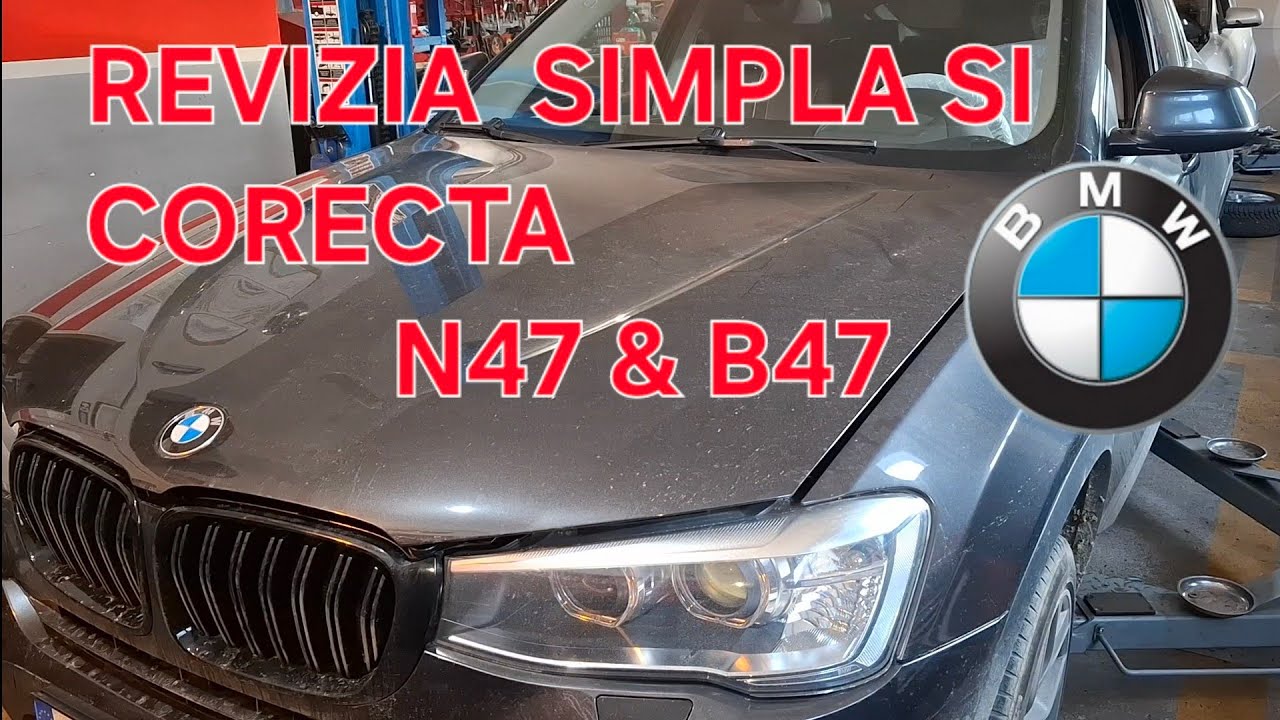 Revizie, mentenanta corecta , BMW X4 F26, X3 F25, F10-11 , F30 , etc.