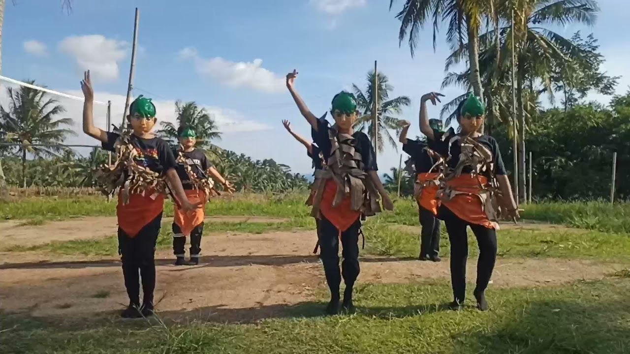 Tari Kreasi Tari Tuping Lampung