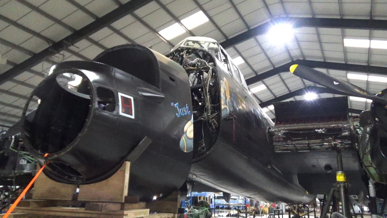 Видео 229 Реставрация Lancaster NX611 7-го года выпуска — Убран нос «Просто Джейн».