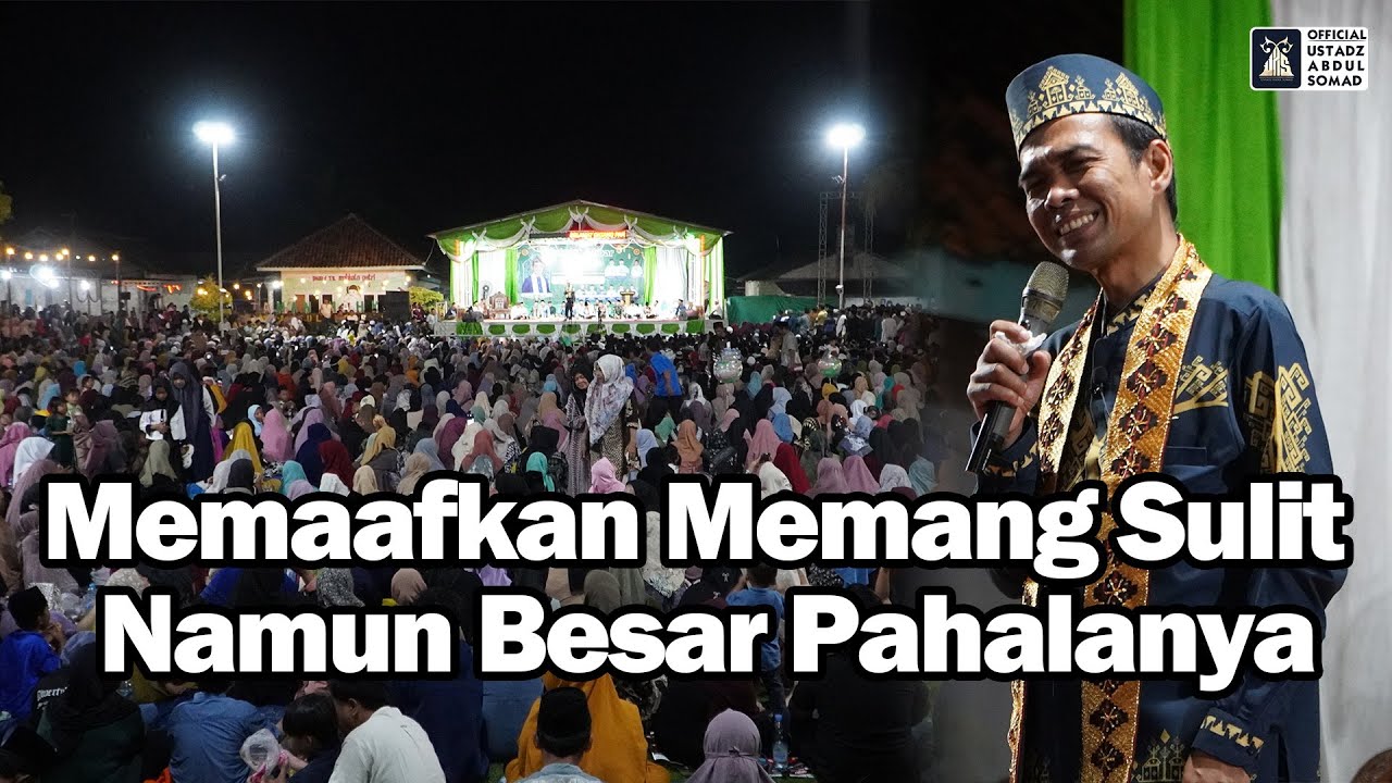 Saling Memaafkan Dalam Rumah Tangga | Ustadz Abdul Somad