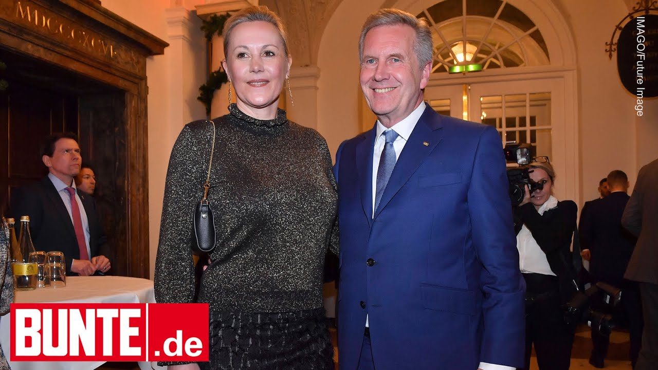 Bettina Wulff - Mini-Rock & Glitzer-Top: An der Seite ihres Mannes überstrahlt sie alle