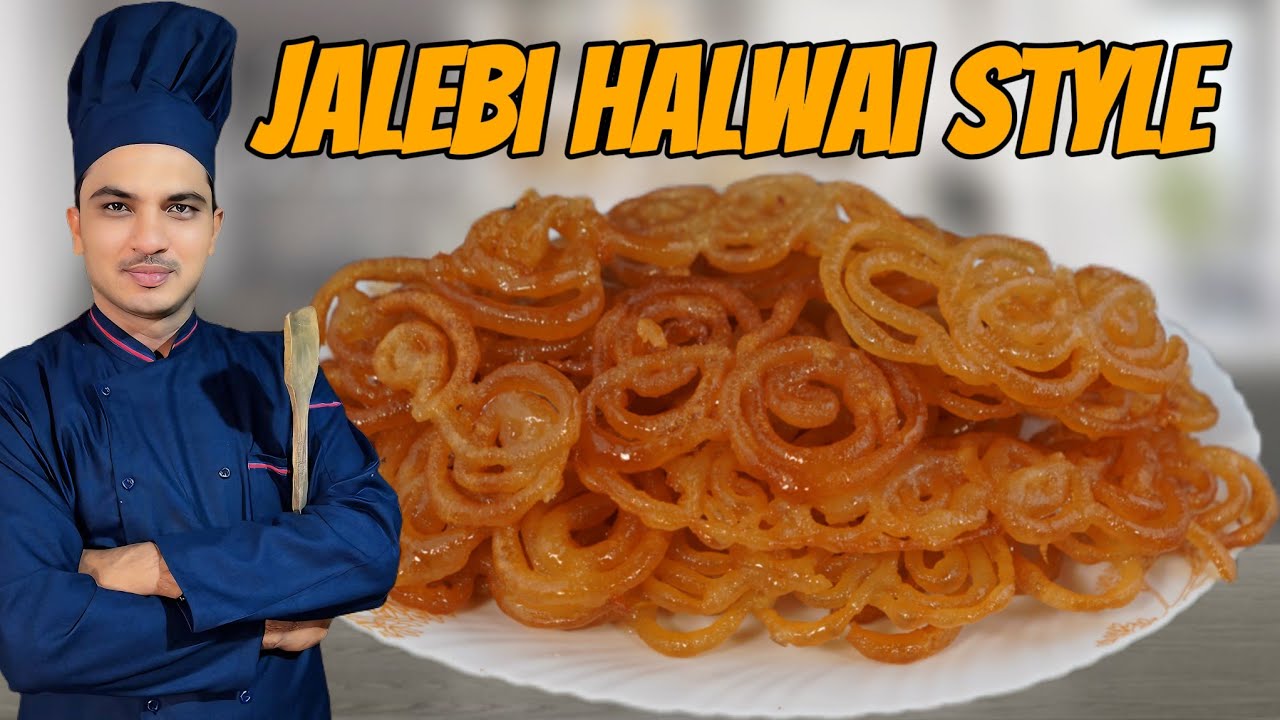 10 Minute Me Kurkuri Rasili Jalebi Recipe Hindi-Jalabi Recipe By Chef M Afzal|