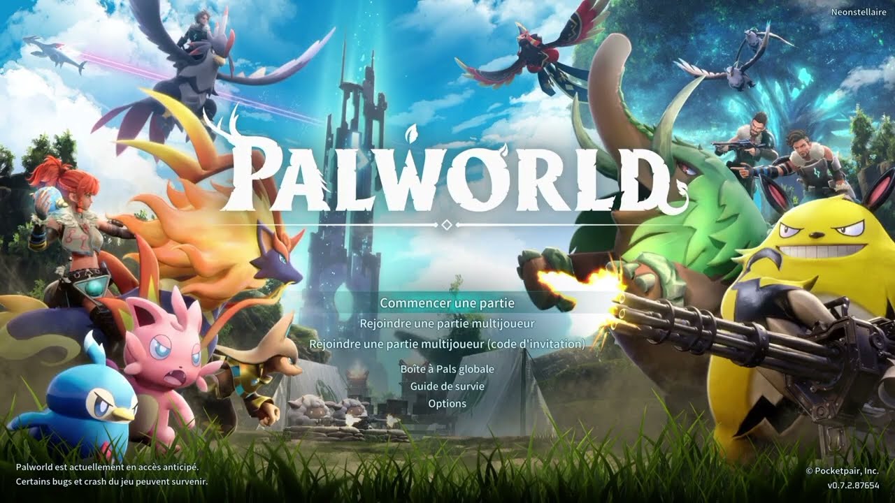 MES PREMIERS PAS SUR PALWORLD ! 🐾