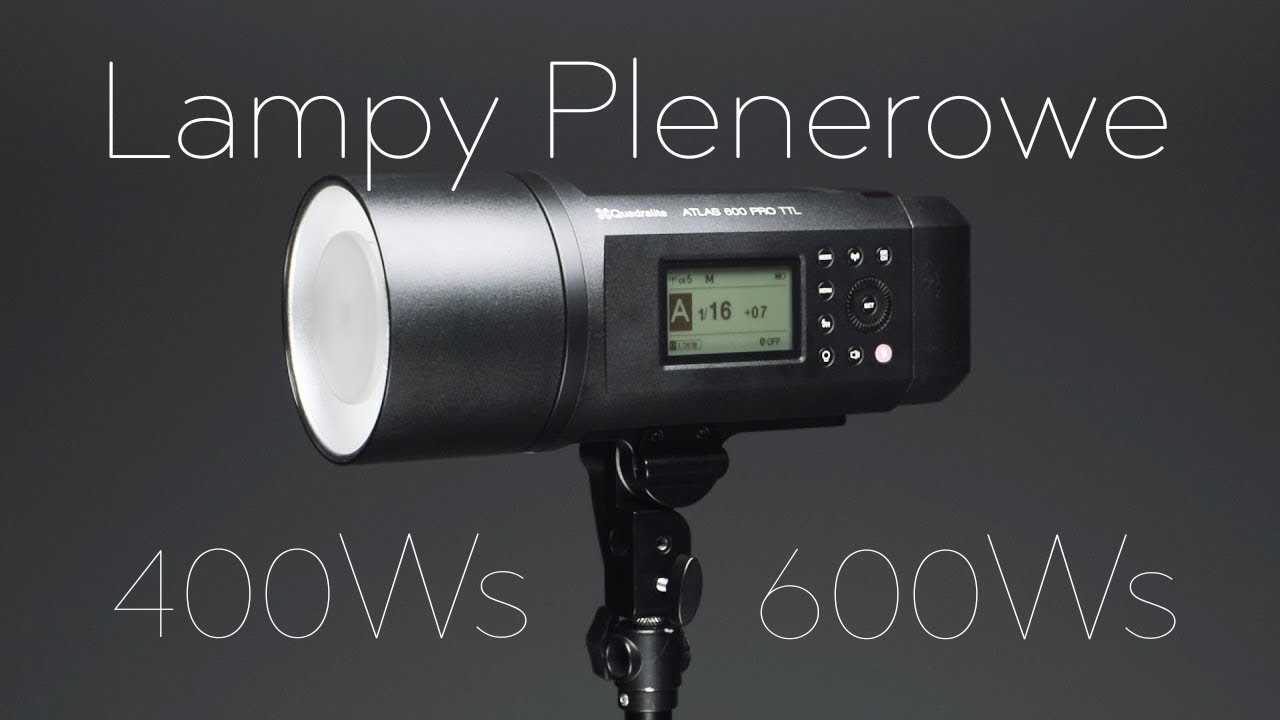 LIVE: Lampy Plenerowe 400-600Ws