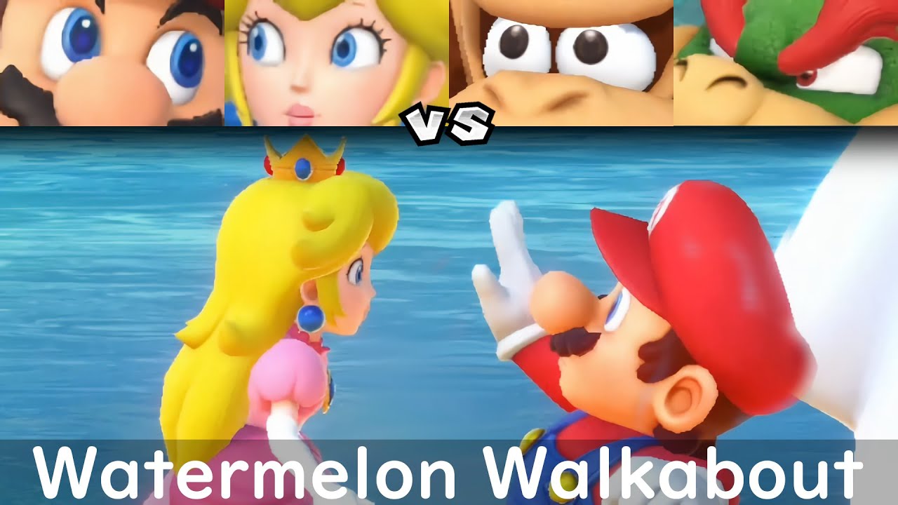 Super Mario Party Mario and Peach vs Donkey Kong and Bowser #76
