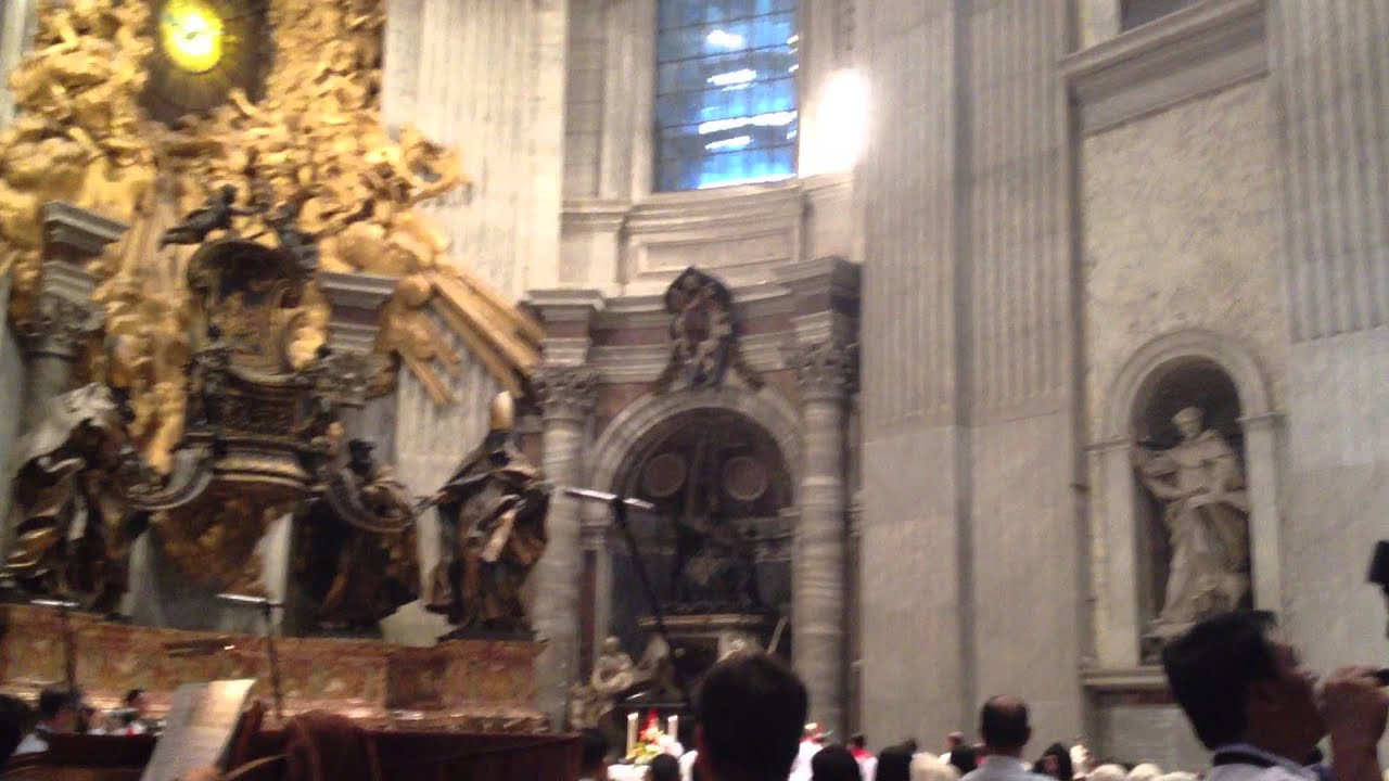 Pedro Calungsod Thanksgigiving mass Rome Italy with Mandaue Childrens Choir
