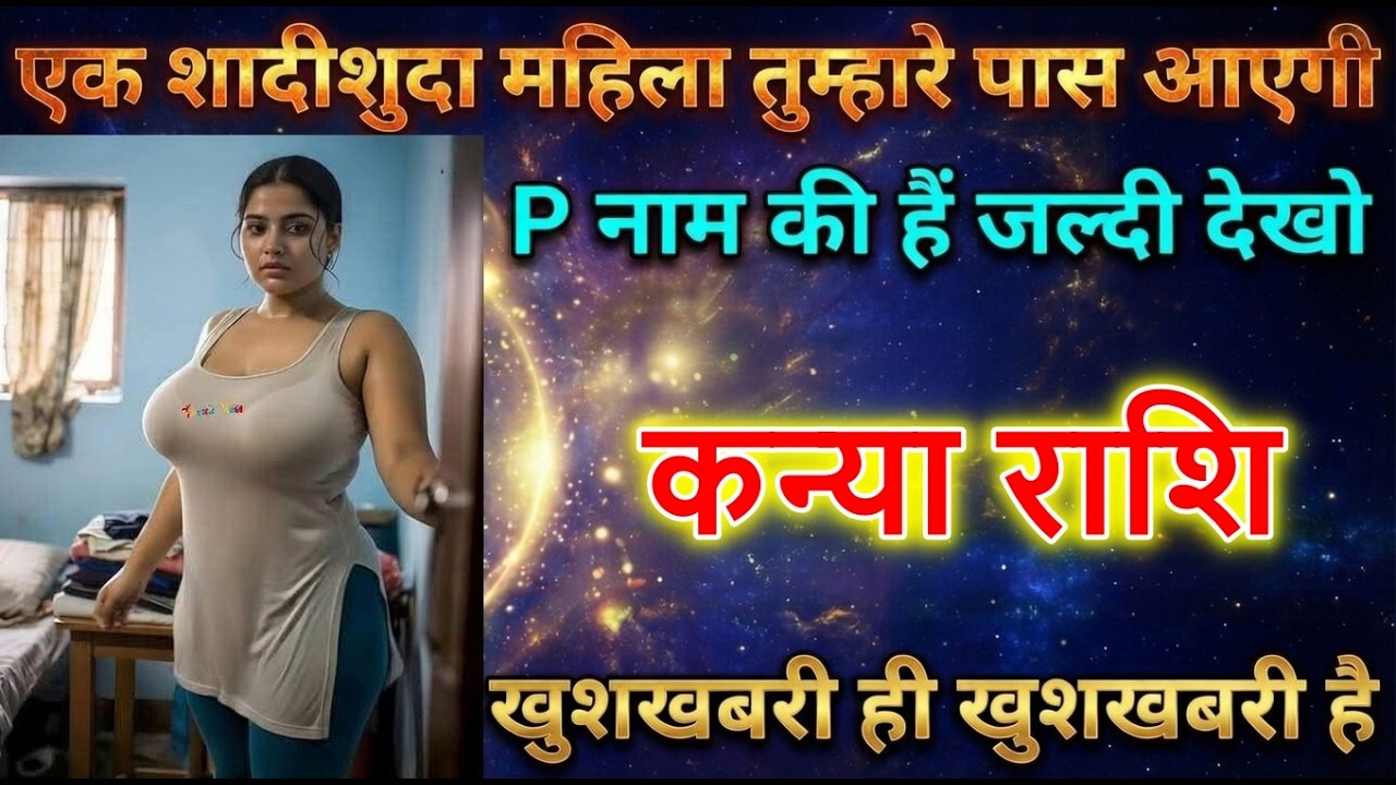 कन्या राशि वालों एक शादीशुदा महिला तुम्हारे पास आएगी P नाम की हैं जल्दी दोखो