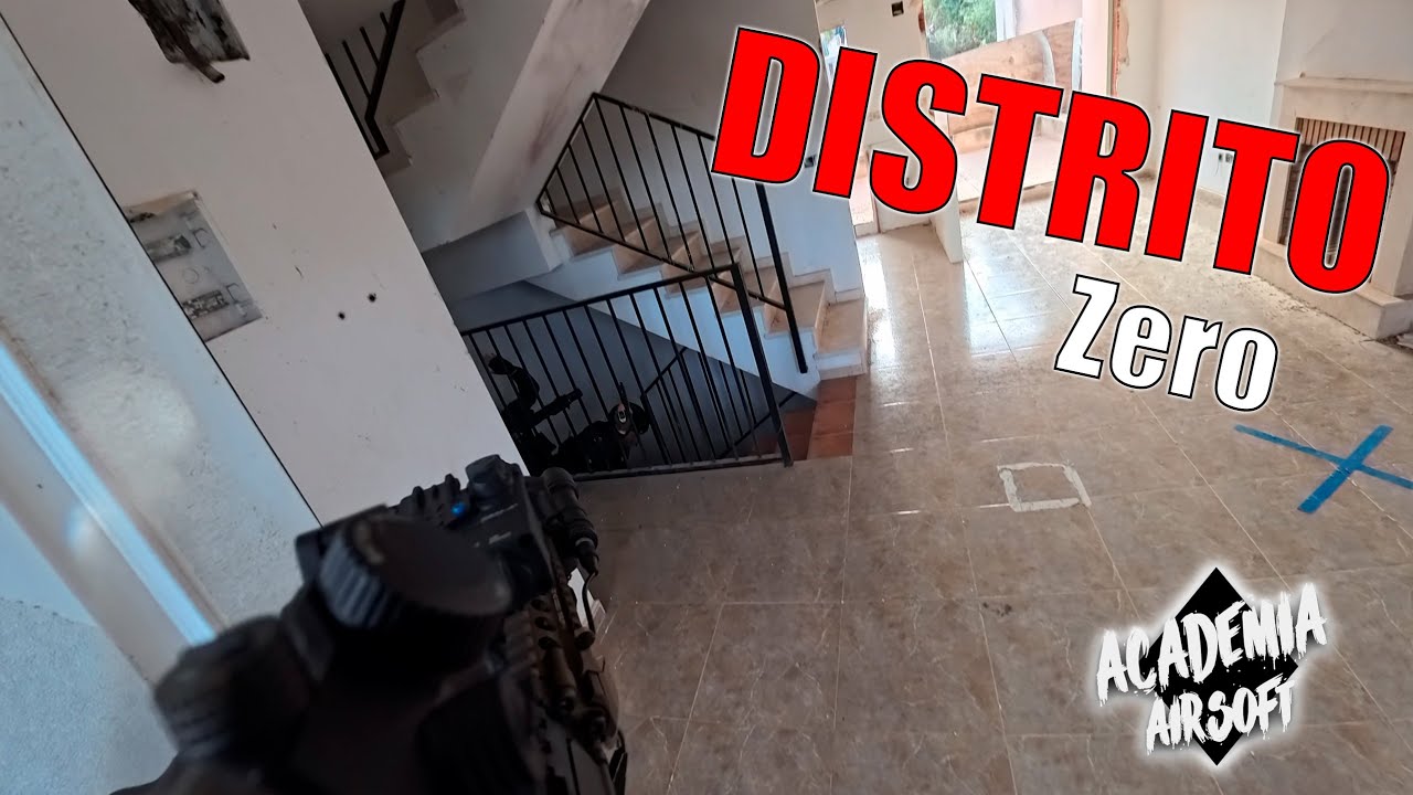 DISTRITO ZERO AIRSOFT // PARTIDA CON MUCHO NIVEL