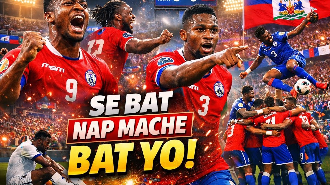 Foutbòl Ayisyen an nan Moman Glwa li : Se Bat Nap Mache Bat Yo ! 🇭🇹