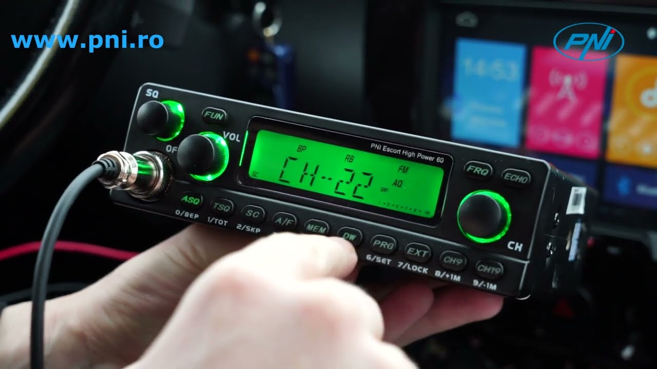 Statie radio CB si radioamatori PNI Escort High Power 60 multistandard