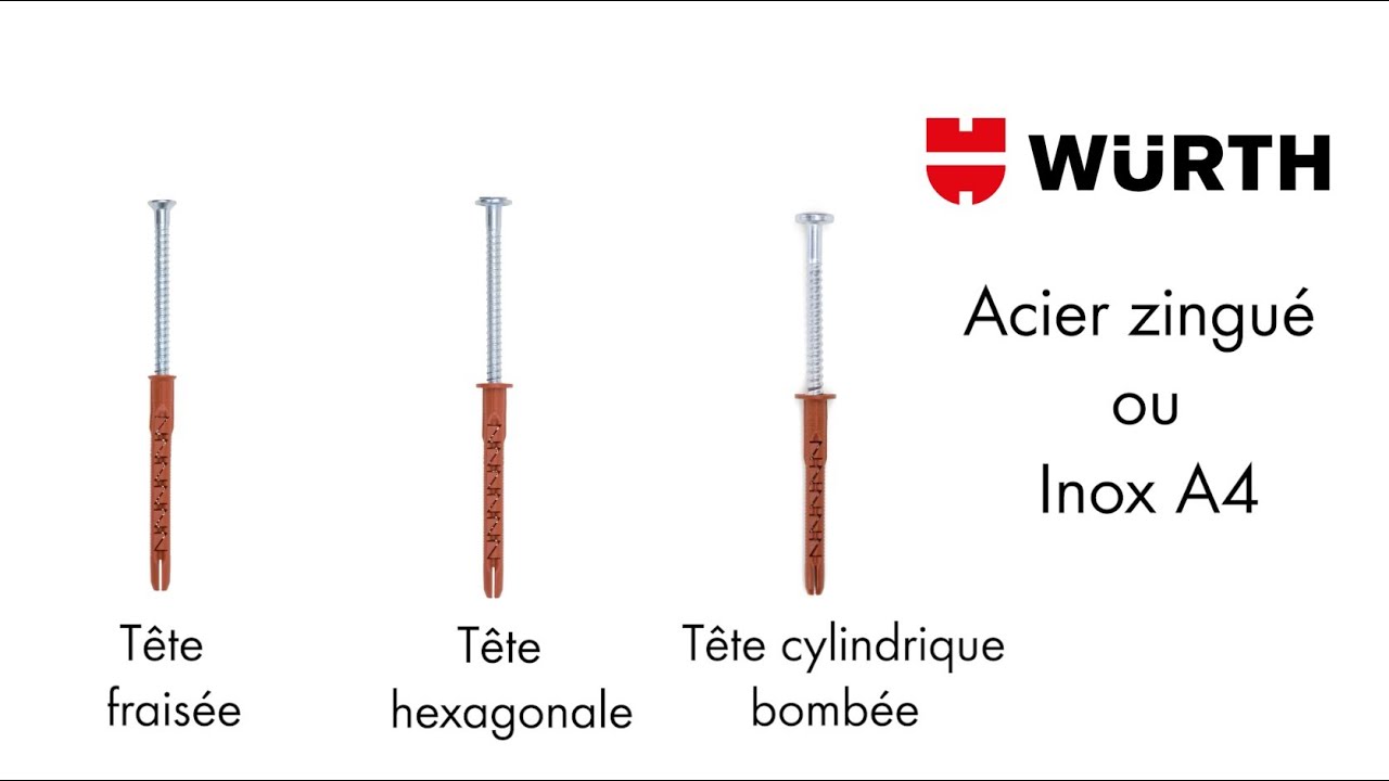 Chevilles plastique W-UR - Würth