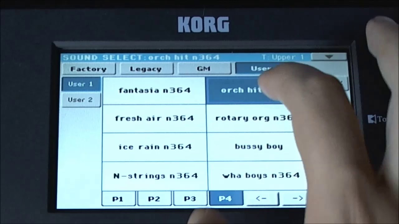 samples para KORG pa300