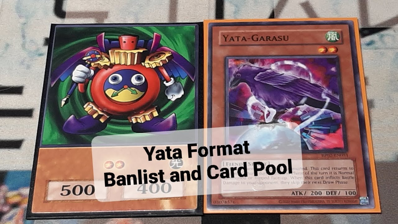 Yata Format Banlist and Card Pool 