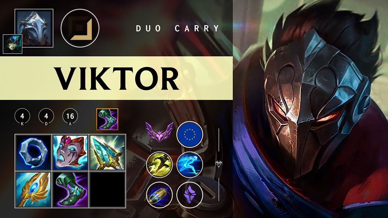Viktor Carry vs Swain - EUW Master Patch 26.02