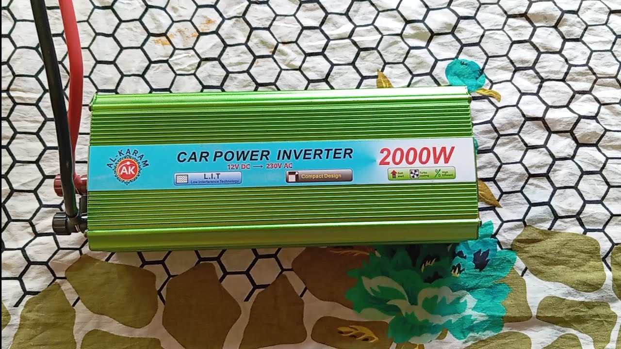 AL KARAM 2000W Inverter full review & load testing video #alkaram #powerinverter #solar #electronic