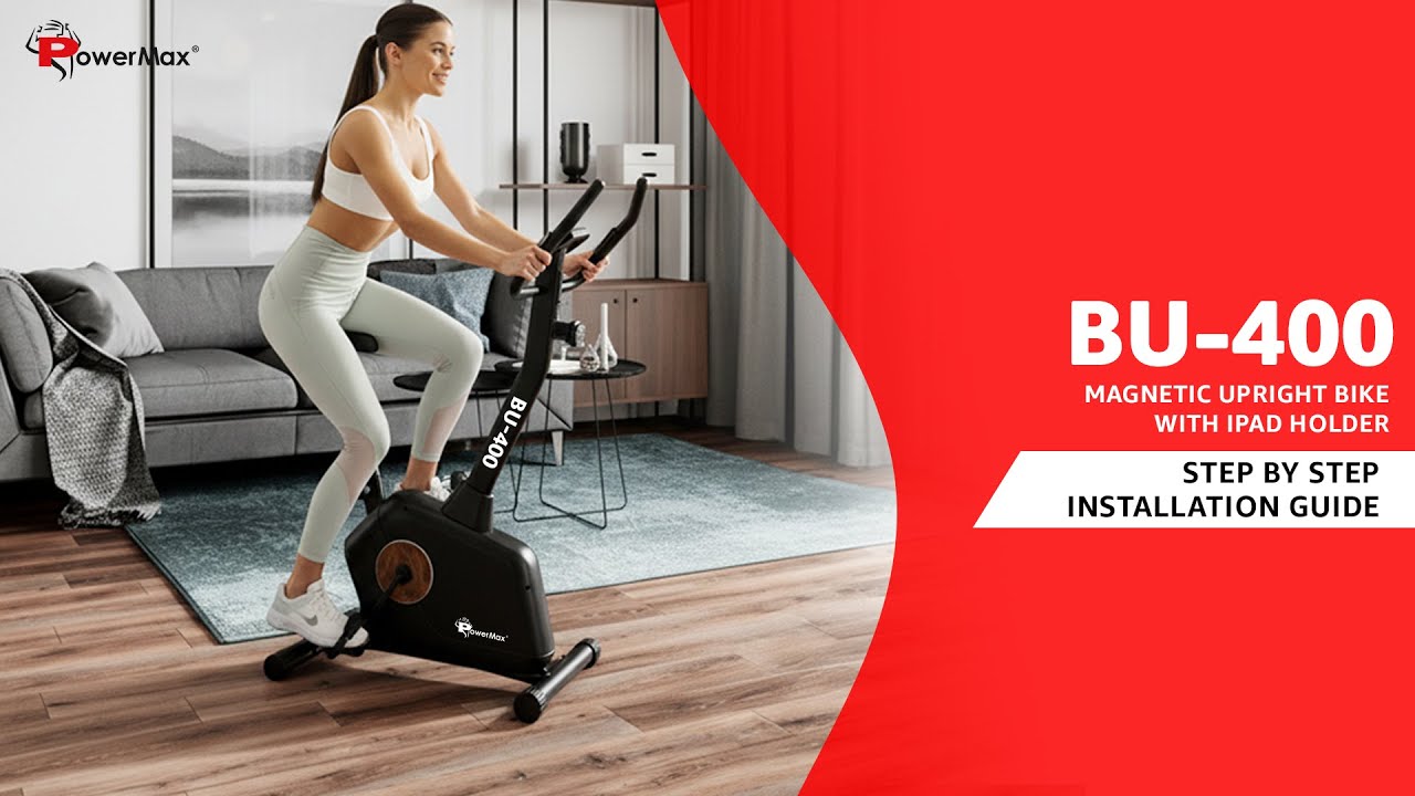 How to Set Up the PowerMax BU 400 Upright Bike | #PowerMax #FitForLife