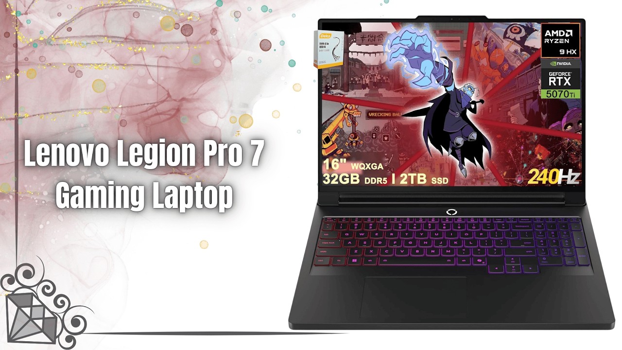 Lenovo Legion Pro 7 Gaming Laptop Review | Ryzen 9 9955HX + RTX 5070 Ti Beast!