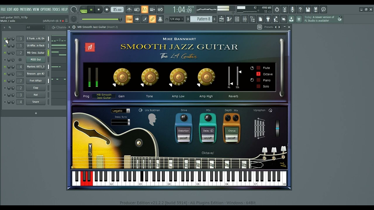 AUDIOLOUNGE SMOOTH JAZZ GUITAR The L.A GUITAR VST