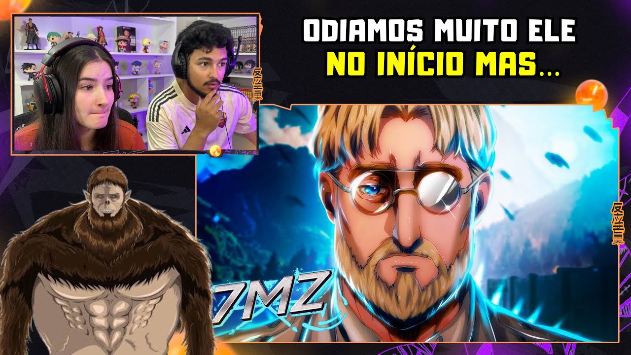 Apenas uma live | Zeke - Salvação | 7 Minutoz (Attack on Titan)