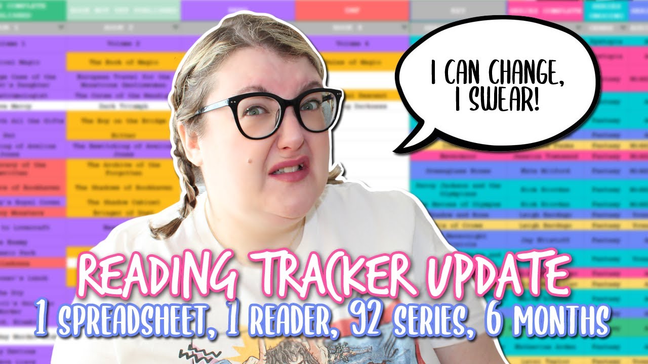 UPDATING MY SERIES TRACKER 🤯 HAVE I GOT BETTER?? | Series Reading Spreadsheet | Literary Diversions