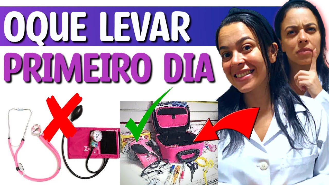 QUAIS MATERIAIS EU PRECISO LEVAR NO MEU PRIMEIRO DIA DO CURSO TÉCNICO DE ENFERMAGEM