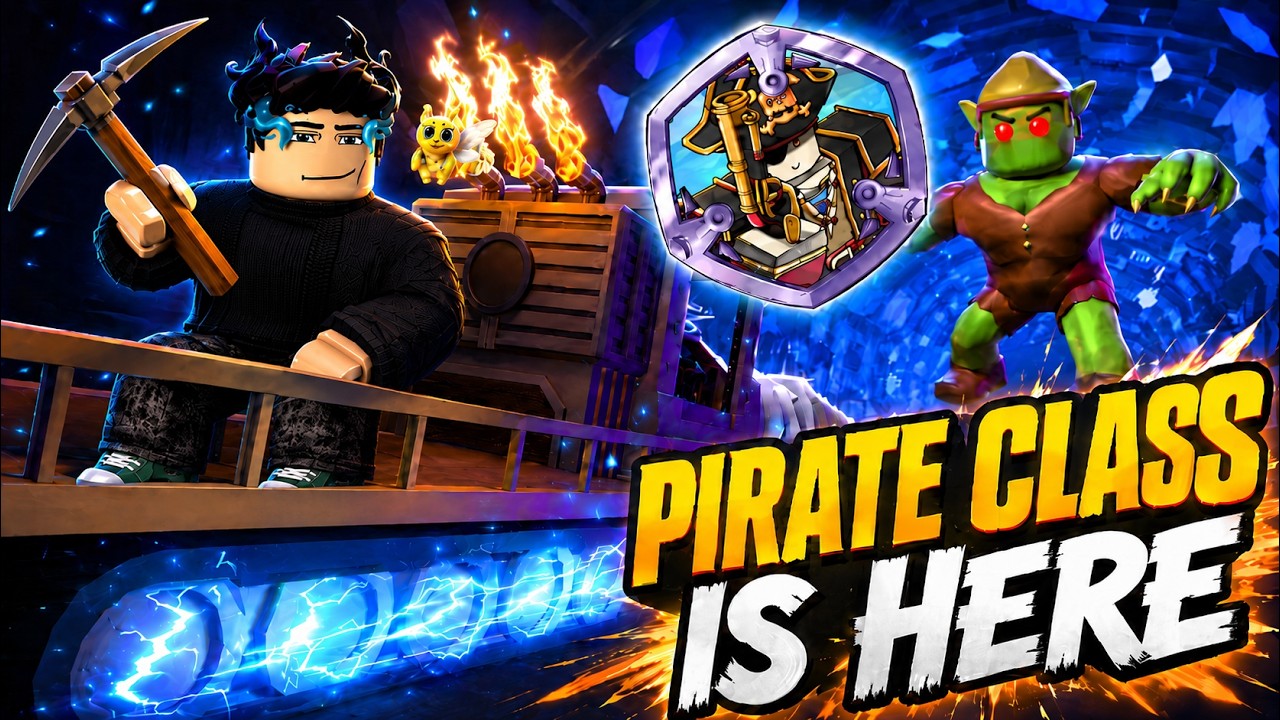 How Good Is the New Pirate Class in Drill to Earth&rsquo;s Core? | Roblox