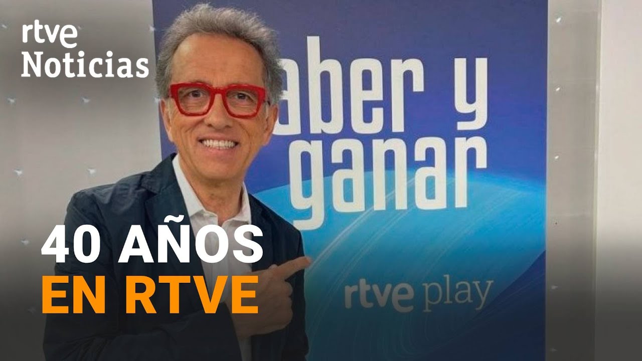JORDI HURTADO, presentador de SABER y GANAR, PREMIO NACIONAL de TELEVISIÓN 2025 | RTVE