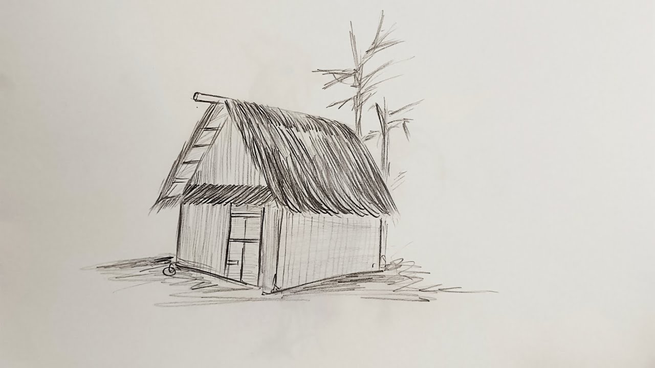 Hunt Drawn for Kids | Pencil drawing 