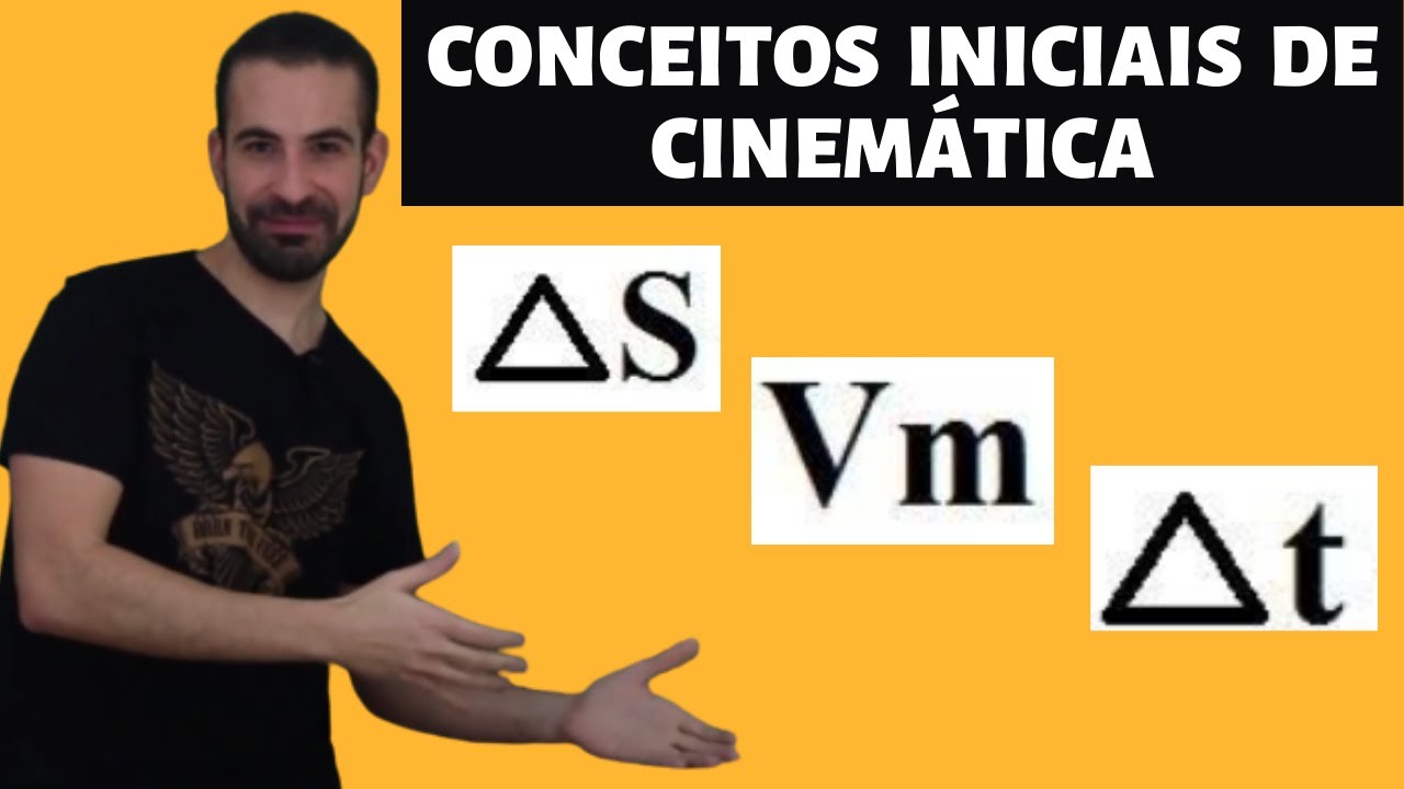 Conceitos Iniciais de CINEMÁTICA - [Cinemática do Zero 01]