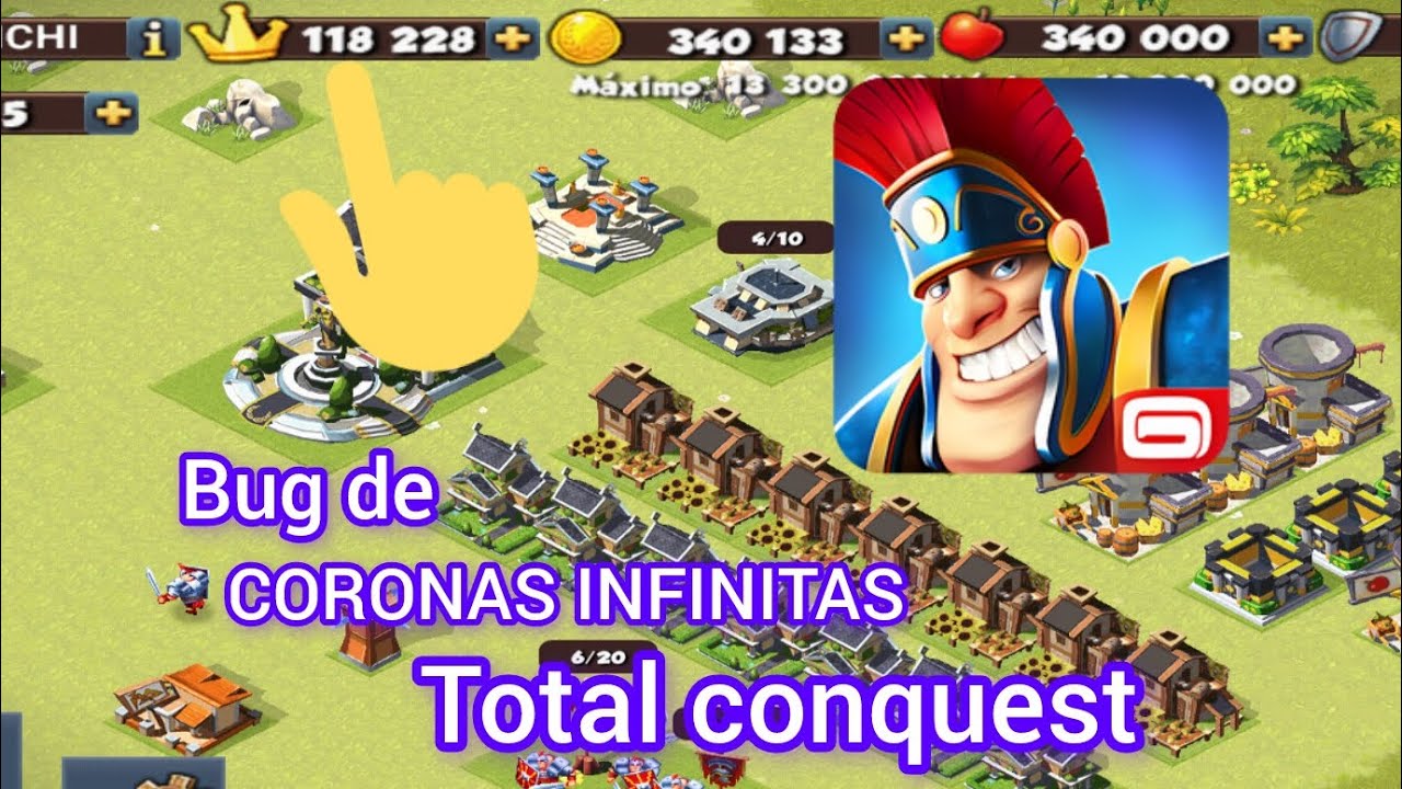 BUG PARA CONSEGUIR CORONAS INFINITAS EN TOTAL CONQUEST ❤️
