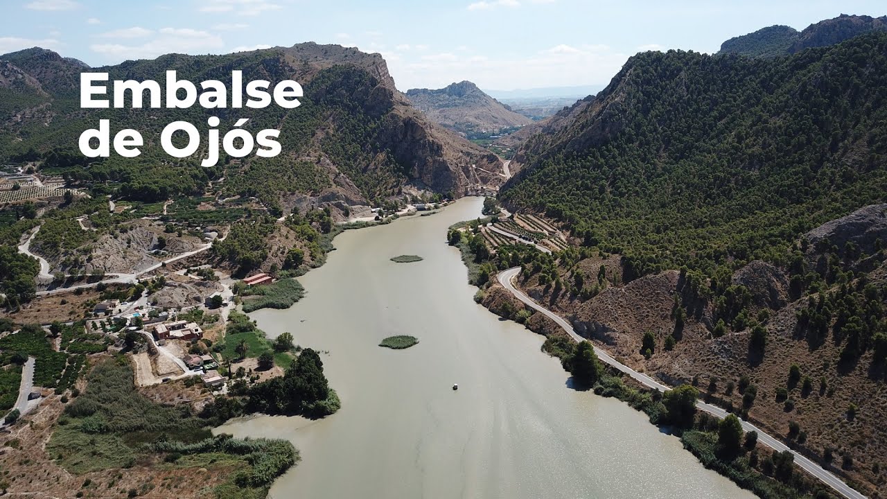 Embalse de Ojós y Blanca desde el aire