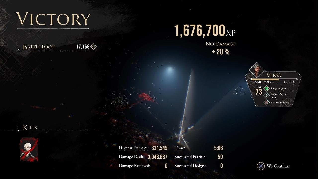 Clair Obscur: Expedition 33 - Sunless Cliffs MIME | VERSO [Post Main Story]