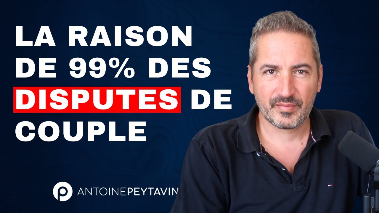 La raisons de 99% des disputes de couple