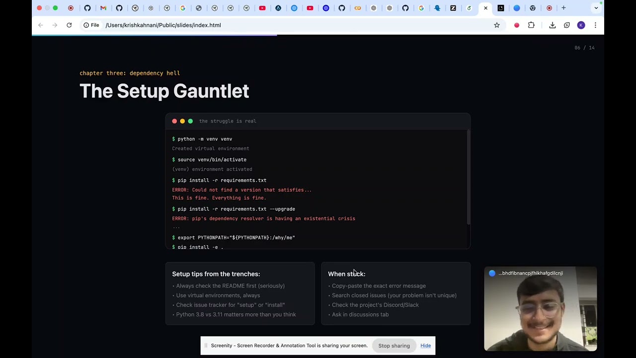 Everyone tells you to Contribute to Open Source, but nobody tells you this