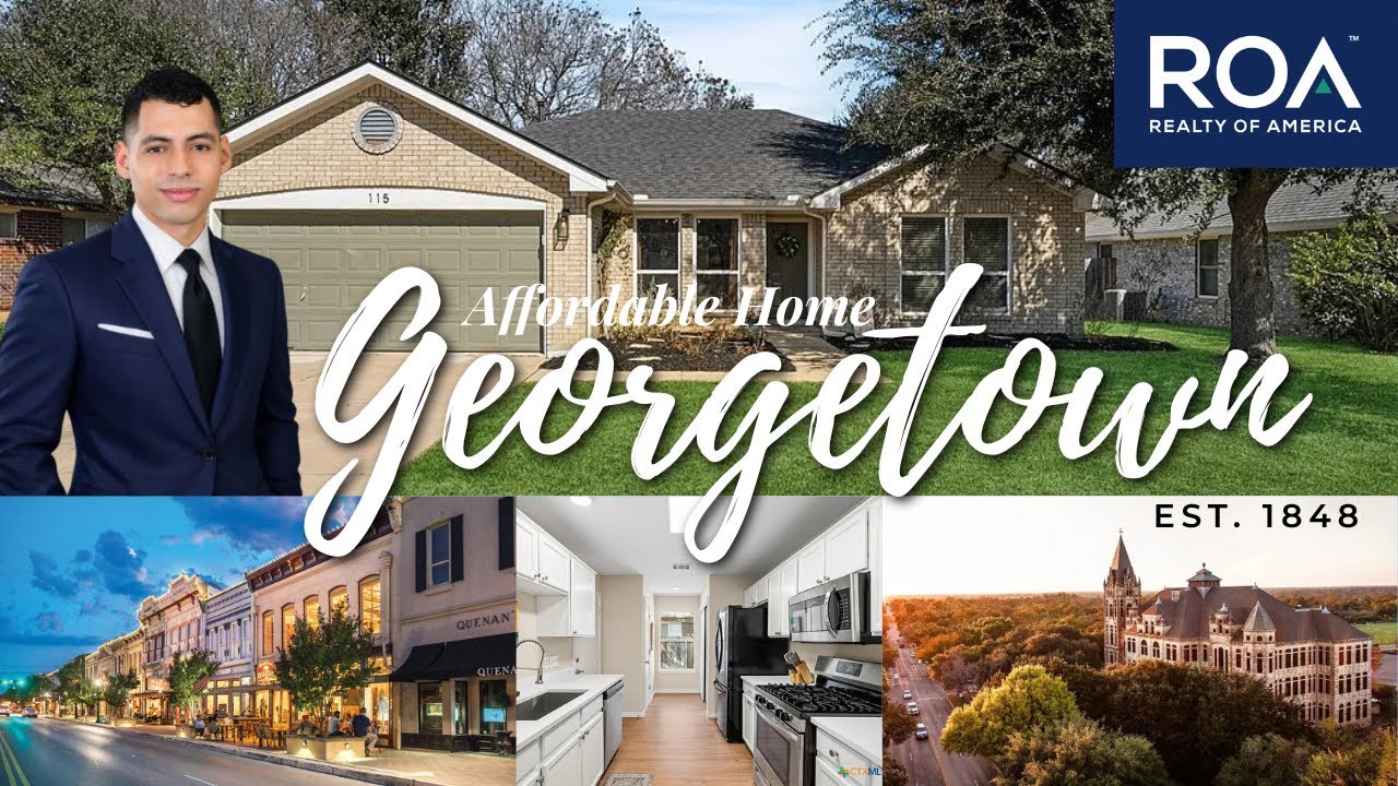 Charming & Affordable Home in Georgetown, TX | Near Downtown & Southwestern University | $335K