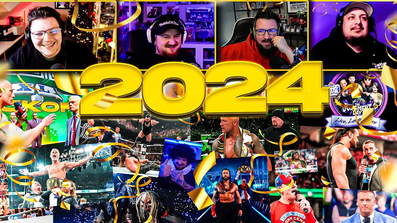 DER XXL WWE JAHRESRÜCKBLICK 2024 TEIL 1!!🥳🎉