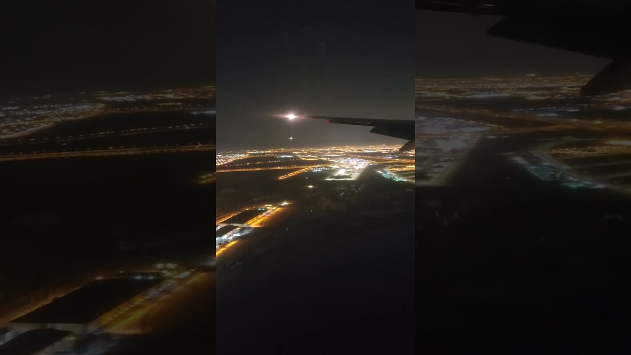Landing in Doha, Hamad International Airport
