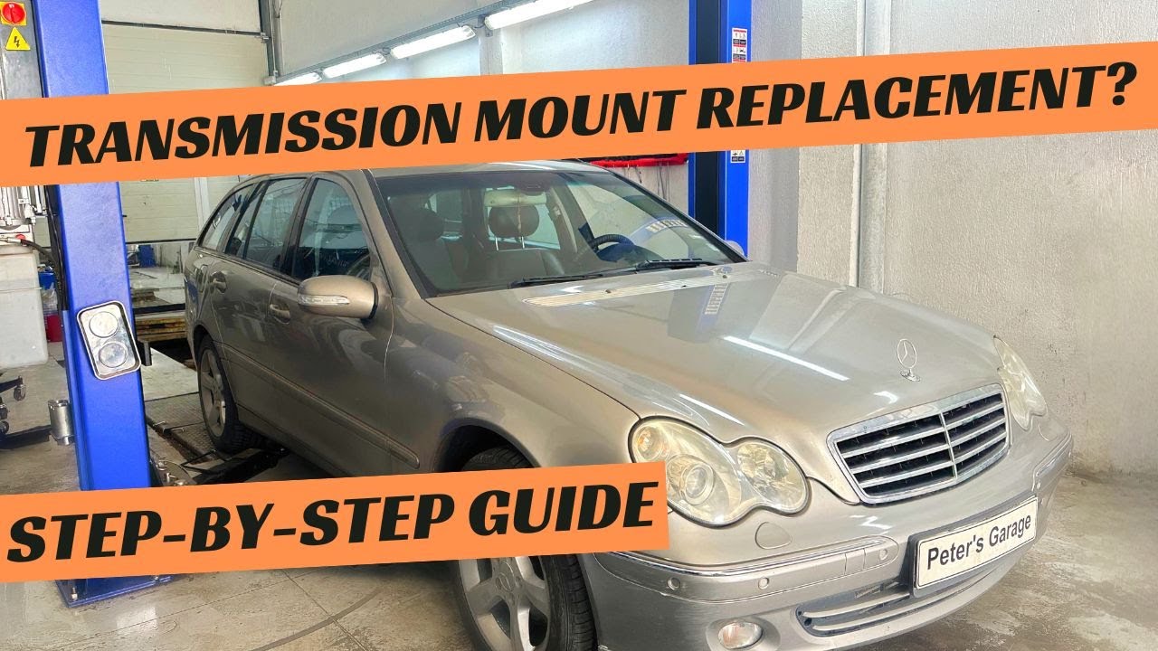 Mercedes C-Class W203 Transmission Mount replacement