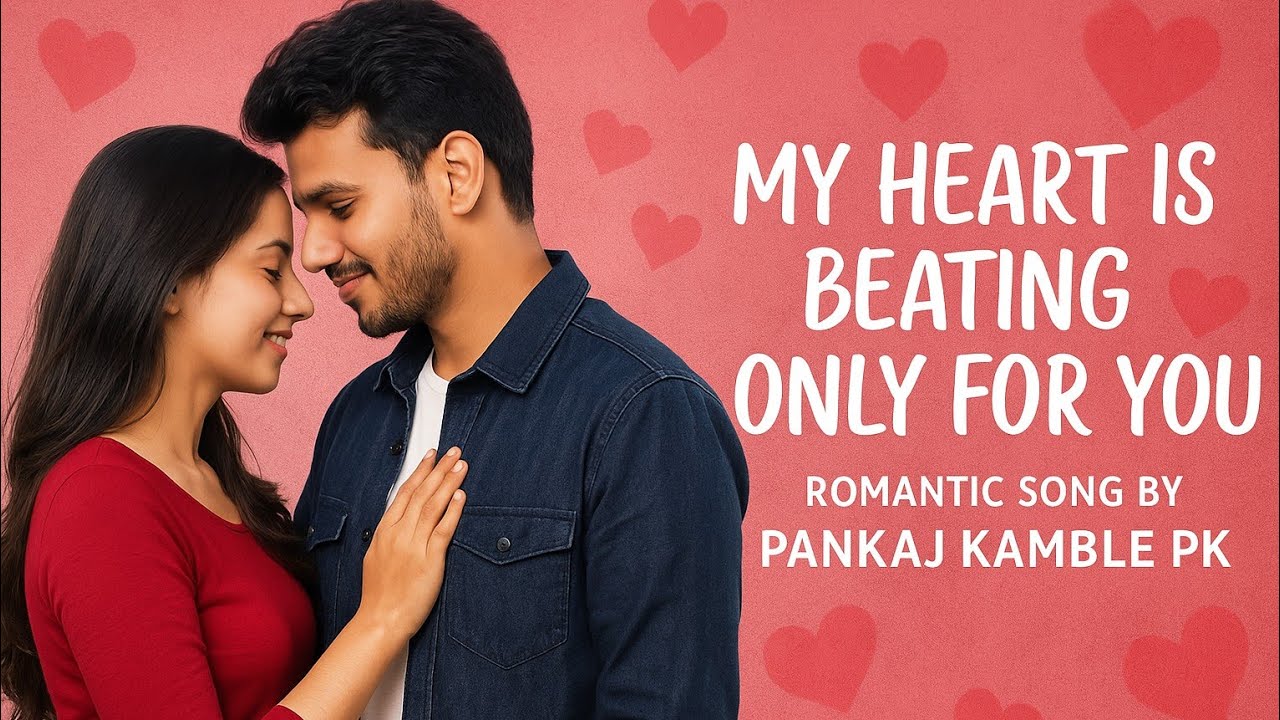 My Heart Is Beating Only For You | Romantic Love Song | Pankaj Kamble PK | Official Music Video 2025
