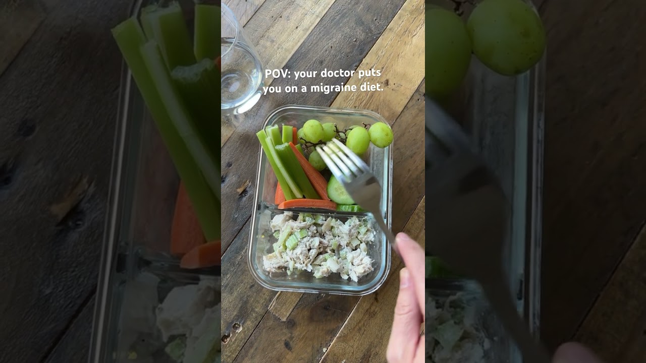 POV: your doctor puts you on a migraine diet.