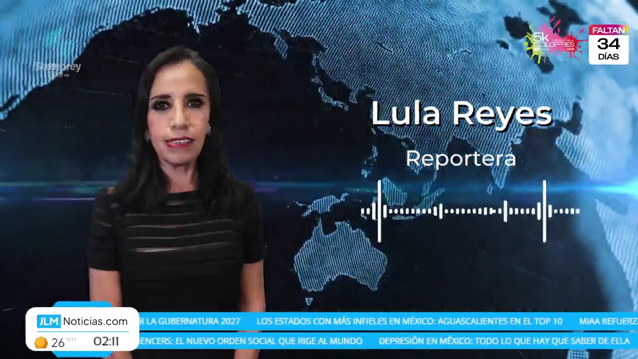 JLMNoticias vespertino con ⁨ ⁨@LuceroÁlvarezNews  Lunes 16 de Febrero del 2026