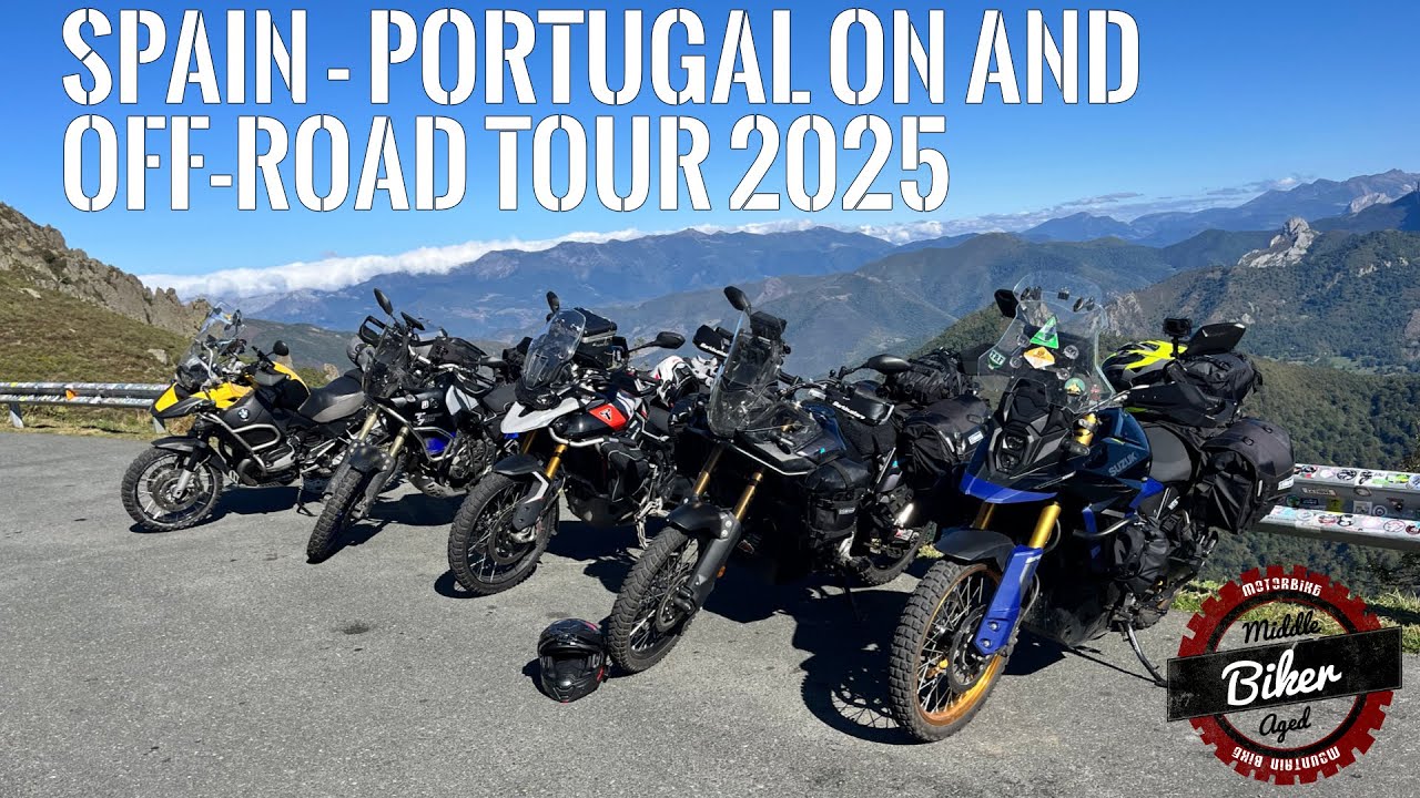 On and Off-Road Tour of Portugal and Spain on a Suzuki V-Strom 800 DE