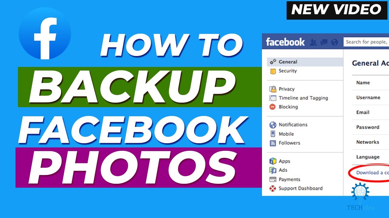 How to Backup Facebook Photos 2025 [New Method] (Easy & Quick)
