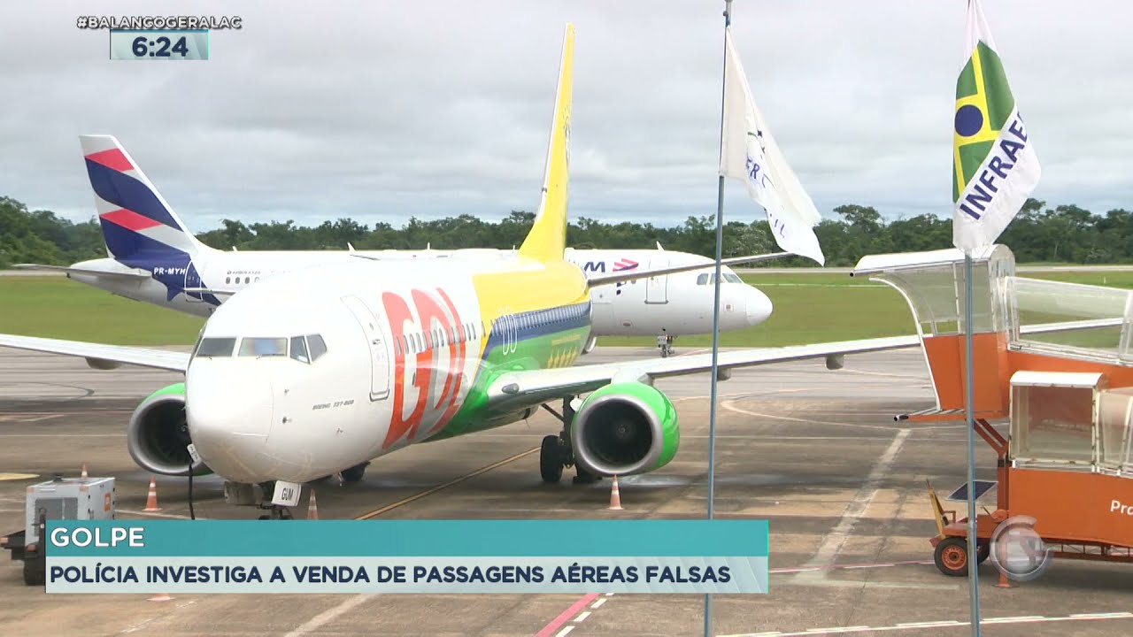 GOLPE: POLÍCIA INVESTIGA A VENDA DE PASSAGENS AÉREAS FALSAS