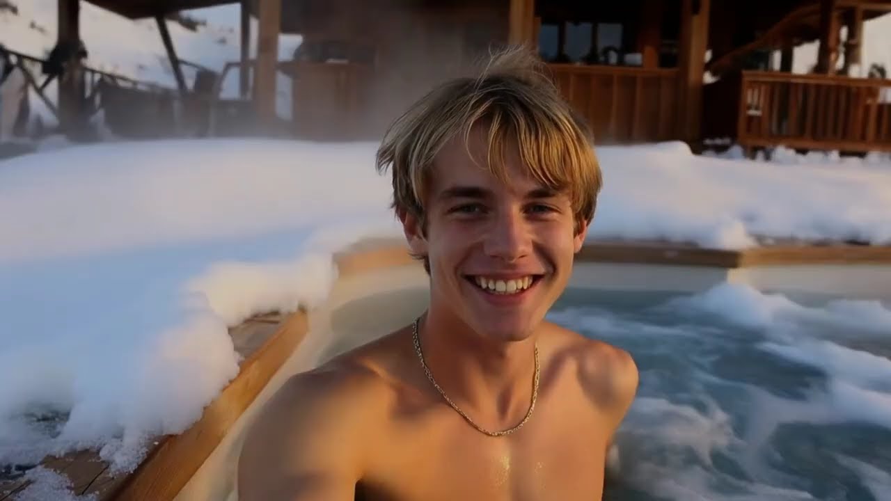 Justin's Ski Trip #justin #skiing #cuteguy