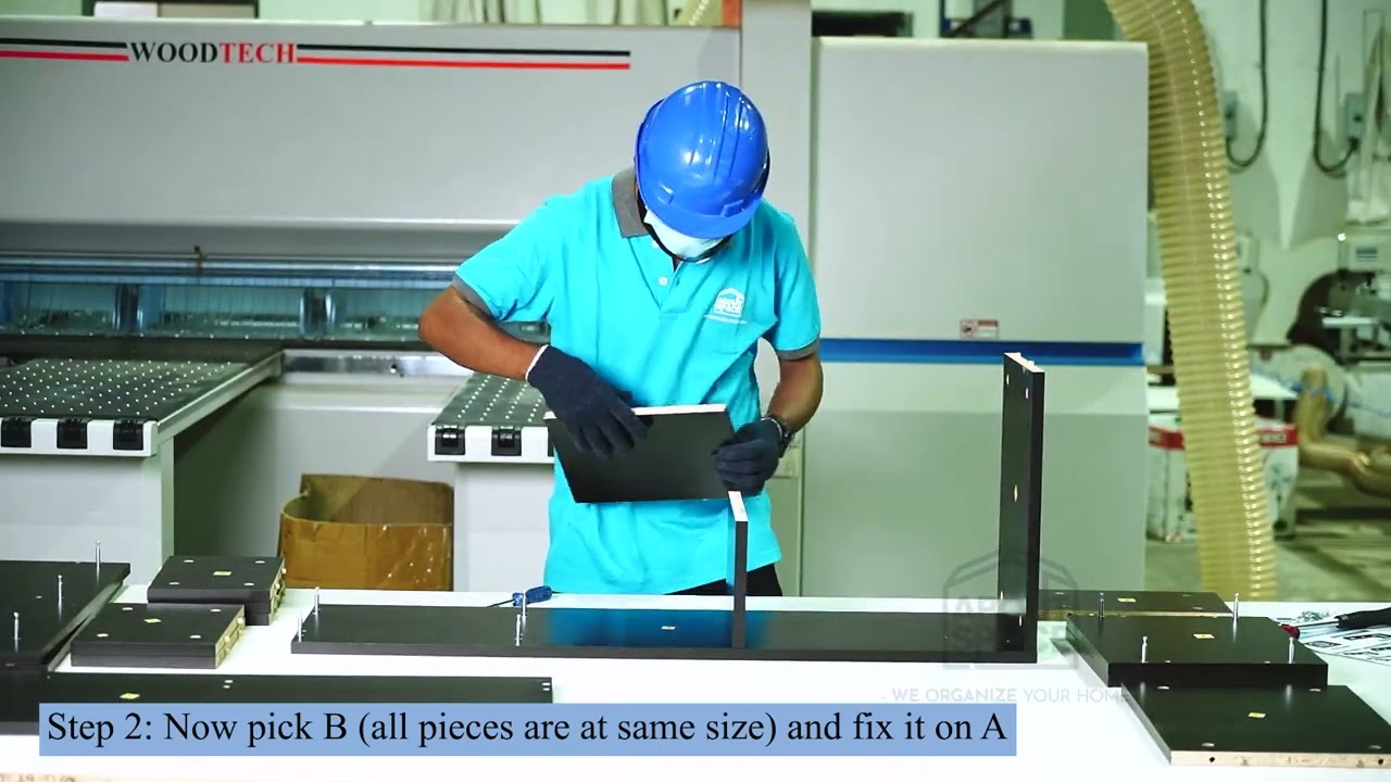 About Space Wooden TV Stand Assembly video