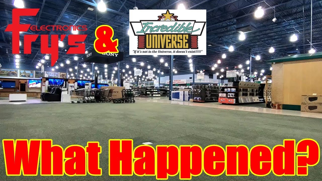 Fry's Electronics & Incredible Universe: What Happened? (OUT OF BUSINESS) | Retail Archaeology