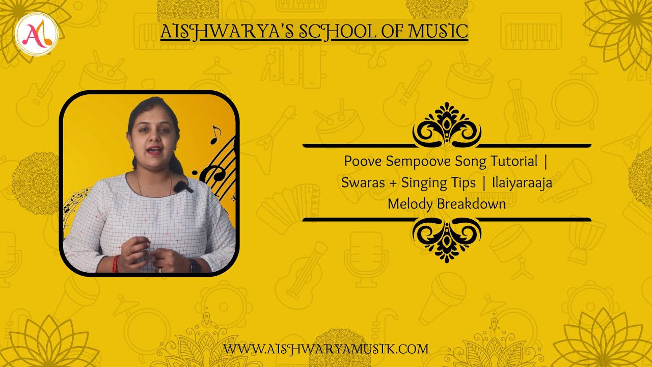 Poove Sempoove Song Tutorial  | Swaras + Singing Tips | Ilaiyaraaja Melody Breakdown